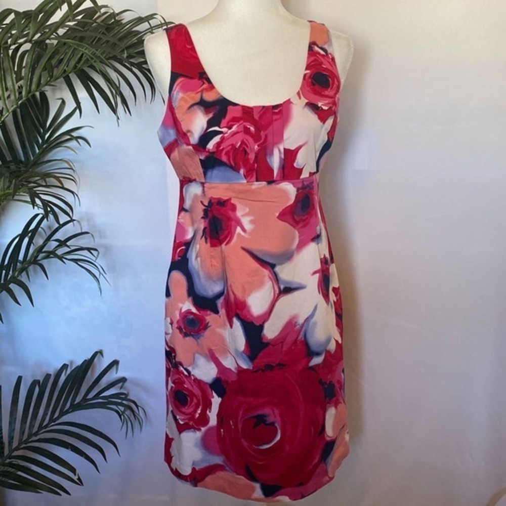 NY&Co Floral Watercolor Dress, Sz 8